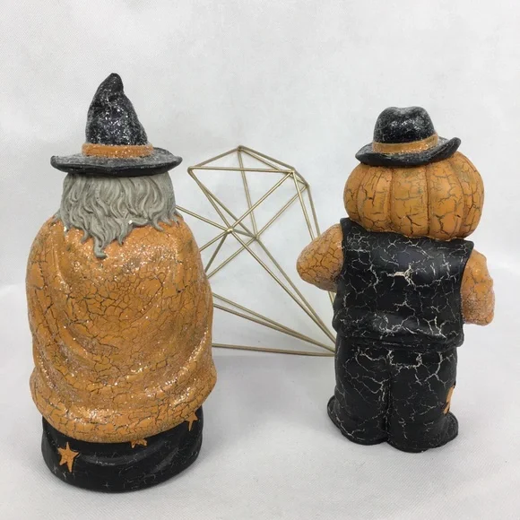 Wicked Witch & Beggar Man & Trick or Treaters - Picture 4 of 9